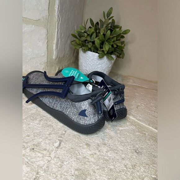 Rugged Shark Unisex Surf Moc Water Shoe w/Aqua Flo Drainage Ports grey sz 9 - Picture 4 of 5